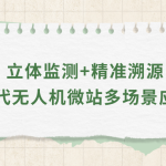 立體監(jiān)測+精準(zhǔn)溯源：智易時代無人機微站多場景應(yīng)用案例